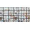 Декоративна ПВХ панель мозаїка під бежевий мармур 960х480х4мм SW-00001433