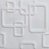 Самоклеюча 3D панель прямокутники 300x300мм (1001)