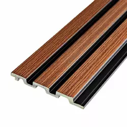 Рейка декоративна PS 2900х120х12мм Каштановий SW-00001743 Рейка декоративна PS 2900х120х12мм Каштановий SW-00001743