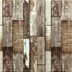 Самоклеюча декоративна 3D панель коричневе дерево 700x700x5мм (049) SW-00000152