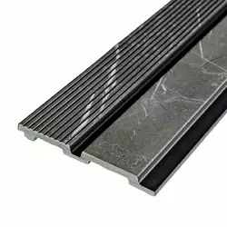 Рейка декоративна PS 2900х120х12мм Сірий мармур SW-00001751 Рейка декоративна PS 2900х120х12мм Сірий мармур SW-00001751