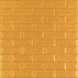3D панель самоклеюча 700х770х5мм цегла Золото (011-5) SW-00000147 3D панель самоклеюча 700х770х5мм цегла Золото (011-5) SW-00000147