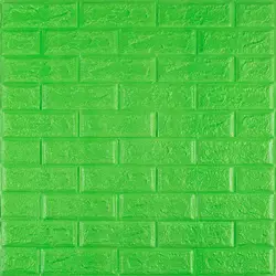 3D панель самоклеюча 700х770х5мм цегла Зелений (013-5) SW-00000149 3D панель самоклеюча 700х770х5мм цегла Зелений (013-5) SW-00000149