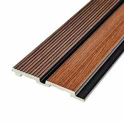 Рейка декоративна PS 2900х120х12мм Теплий каштан SW-00001753 Рейка декоративна PS 2900х120х12мм Теплий каштан SW-00001753