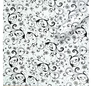 Самоклеюча плівка 0,40х10м Візерунок квіти SW-00001262 Самоклеюча плівка 0,40х10м Візерунок квіти SW-00001262