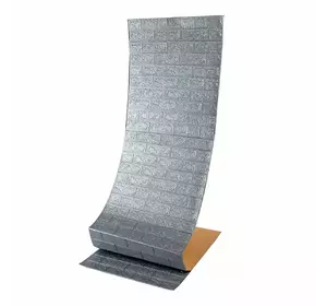 R017-2-20 Панель стінова у рулоні 3D 700х19600х2мм Срібло SW-00002278 R017-2-20 Панель стінова у рулоні 3D 700х19600х2мм Срібло SW-00002278