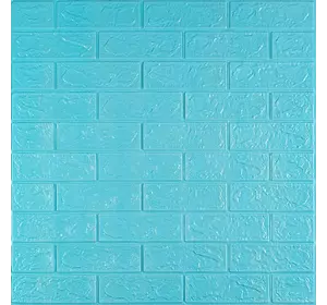 3D панель самоклеюча 700х770х3мм цегла Бірюза (002-3) SW-00000573 3D панель самоклеюча 700х770х3мм цегла Бірюза (002-3) SW-00000573