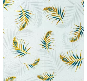 Панель стінова 3D 680х670х4мм Папороть на білому фоні (D) SW-00001981 Панель стінова 3D 680х670х4мм Папороть на білому фоні (D) SW-00001981