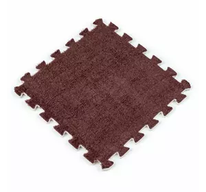 Підлога-пазл плюшевий 30х30х1см Коричневий (D) SW-00002082 Підлога-пазл плюшевий 30х30х1см Коричневий (D) SW-00002082