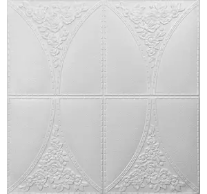 Самоклеюча декоративна настінно-стельова 3D панель 700х700х4мм (117) SW-00000234