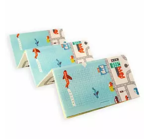 Дитячий складаний розвиваючий термокилимок 200х150х0.6см "Дорога | Ліс" (235) SW-00000155 Дитячий складаний розвиваючий термокилимок 200х150х0.6см "Дорога | Ліс" (235) SW-00000155