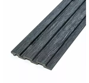 Рейка декоративна PS 2900х120х12мм Темний графіт SW-00002128 Рейка декоративна PS 2900х120х12мм Темний графіт SW-00002128