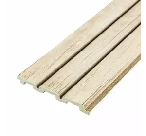 Рейка декоративна PS 2900х120х12мм Білий дуб SW-00001741 Рейка декоративна PS 2900х120х12мм Білий дуб SW-00001741